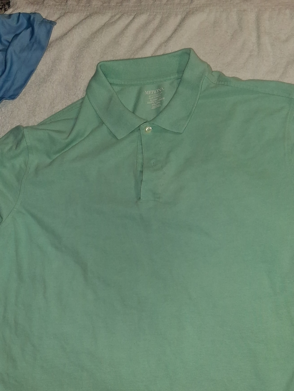 Merona Men’s Mint Polo Shirt — Soft Green